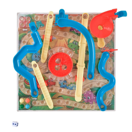 3D Snakes & Ladder Dino Edition 