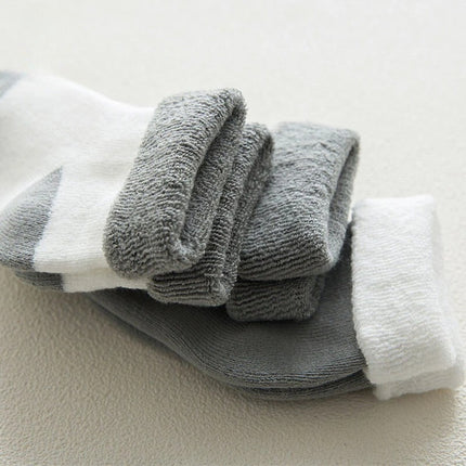 5 Pair Thick Kids Socks 