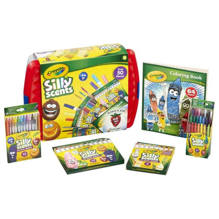 Crayola Silly Scents Tub Over 50 Pieces 