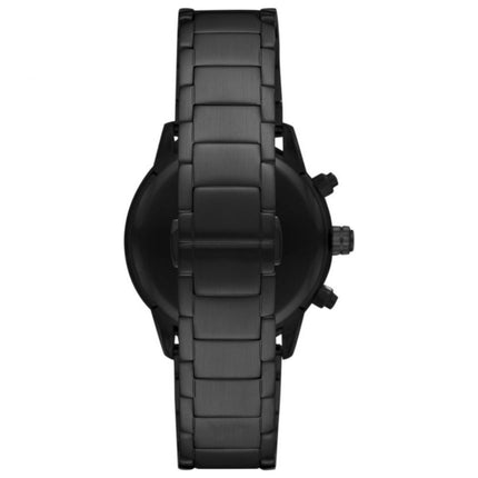 Emporio Armani AR11412 Men's Black Stainless Steel Watch Back