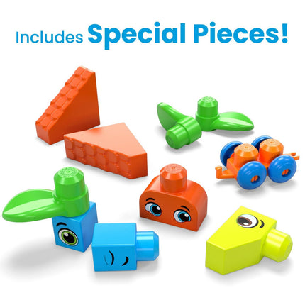 Mega Blocks Includes Special Pieces 