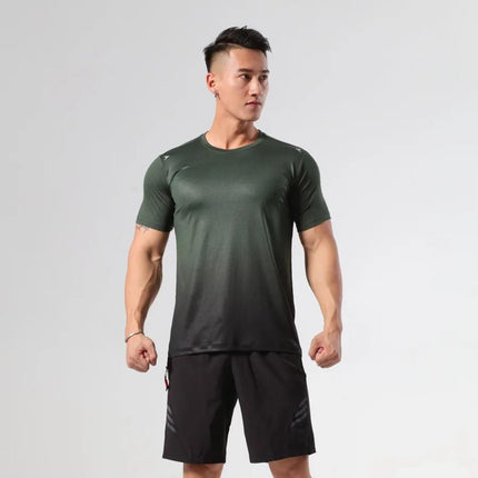 Men's Lightweight Gym T-Shirt Green
