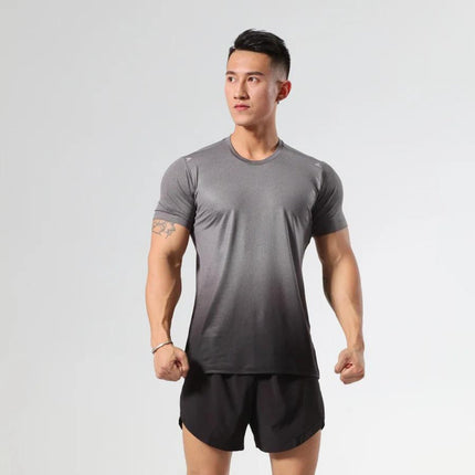 Men's Lightweight Gym T-Shirt Grey