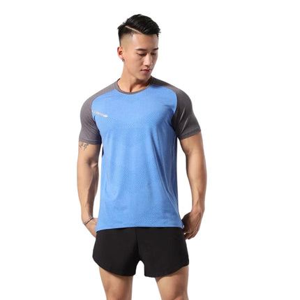 Mens Short Sleeve MT010 T-Shirt Blue