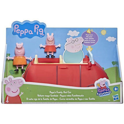 Peppa Pig Family Red Car Front