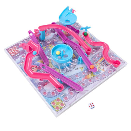 3D Snakes & Ladders Board Game 