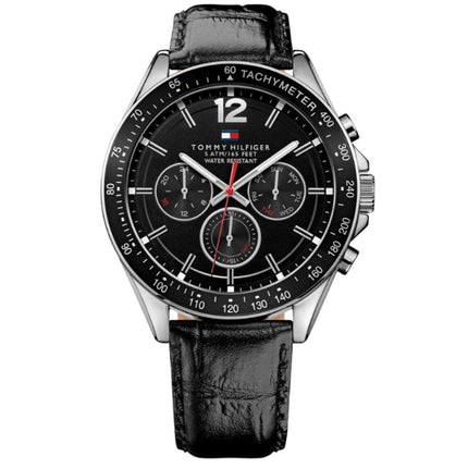 Tommy Hilfiger 1791117 Men's Chronograph Watch With Leather Strap
