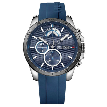 Tommy Hilfiger 1791350 Men's Watch With Rubber Strap Front