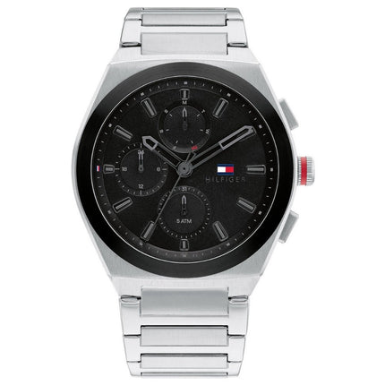 Tommy Hilfiger 1791897 Silver Stainless Steel Men's Watch Front