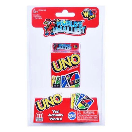 Worlds Smallest Uno Boxed 