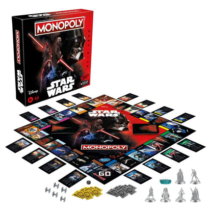 Monopoly Star Wars Dark Side Edition Family Game For Kids & Adults