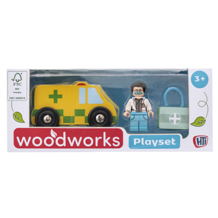 Woodworks Playset Ambulance