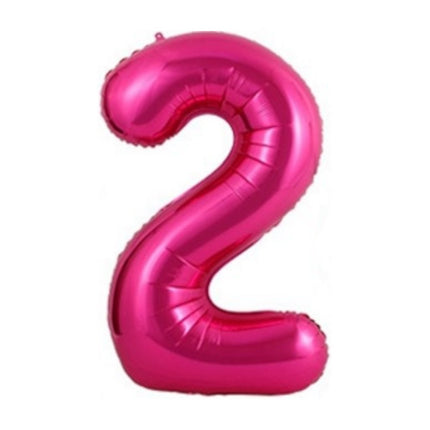 40 Inch Hot Pink Balloon Number 2
