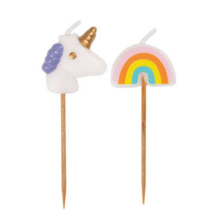 Unicorn & Rainbow Candles 