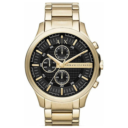 Armani Exchange Gold Chronograph Watch AX2137 Front