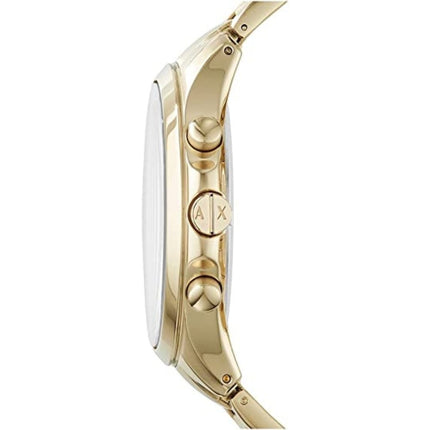 Armani Exchange Watch AX2137 Gold Chronograph Watch Side 