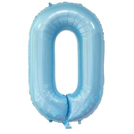 0 40 Inch Baby Blue Foil Balloon