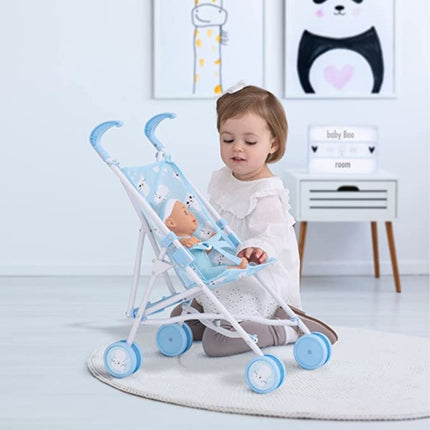 Baby Blue Blue Stroller Model
