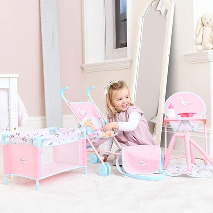 Babyboo Pink Stroller For Kids