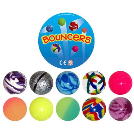 5 Large Bouncy Ball 45mm - Party Bag Fillers -