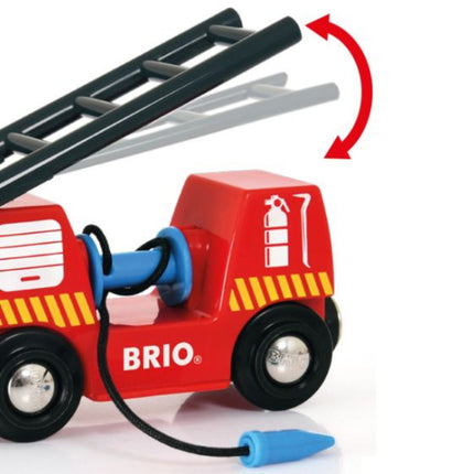 BRIO Fire Fighting Rescue Train Ladder