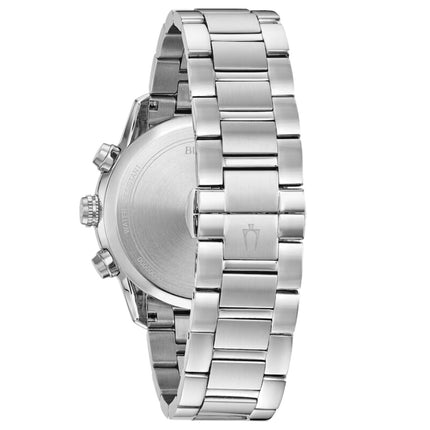 Bulova 96B319 Sutton Men's Silver Stainless Steel Chronograph Watch
