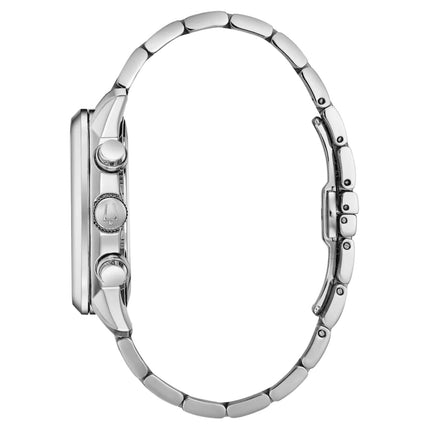 Bulova Men's Stainless Steel Watch Side 