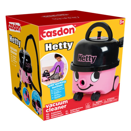 Casdon Hetty Pink Vacuum Clean Boxed 