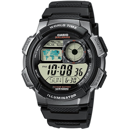 Casio AE-1000W-1BVEF Men's Black Digital Watch