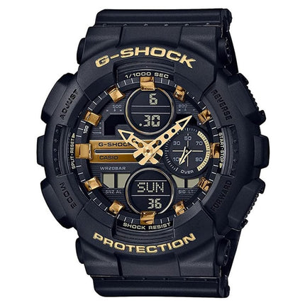 Casio G-Shock GMA-S140M-1AER Black & Gold Watch