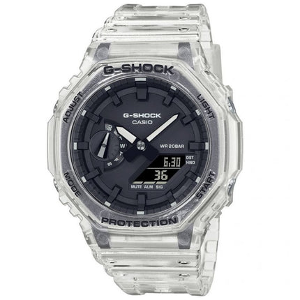 Casio G-Shock Unisex Skeleton Watch GA-2100SKE-7AER Front