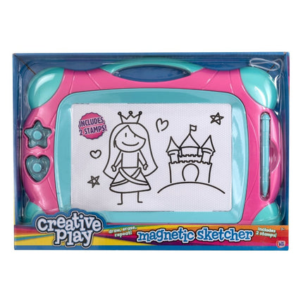 Creative Play Magnetic Sketcher - Pink