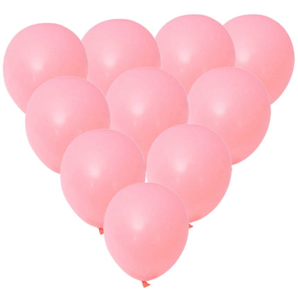 100 Dark Pink Latex Balloons - 10 Inch
