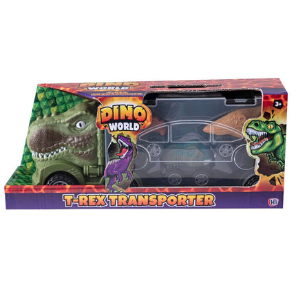 Dino World Dinosaur Transporter Green