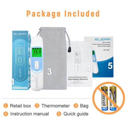 Digital Infrared Thermometer Package