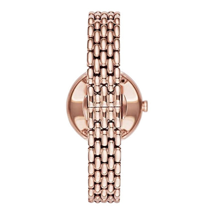 Emporio Armani AR11355 Ladies Rose Gold Watch Back