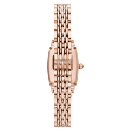 Emporio Armani AR11406 Ladies Rose Gold Watch Back