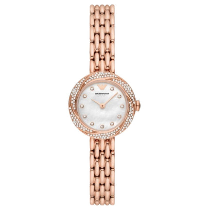 Emporio Armani AR11474 Rose Gold Watch Front