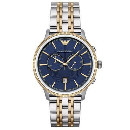 Emporio Armani AR1847 Men's Two Tone Stainless Steel Watch