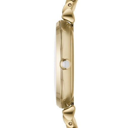 Emporio Armani AR1907 Gold Ladies Watch Side
