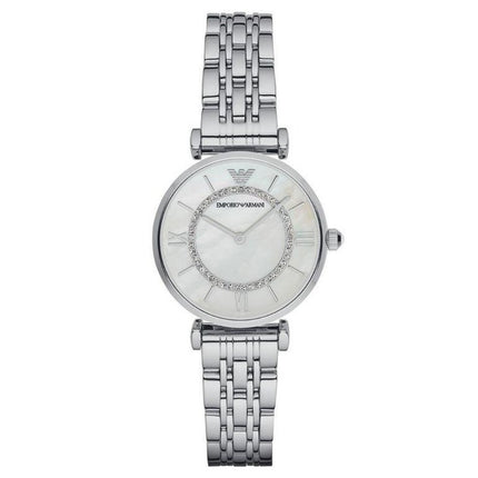 Emporio Armani AR1908 Ladies Silver Stainless Steel Watch