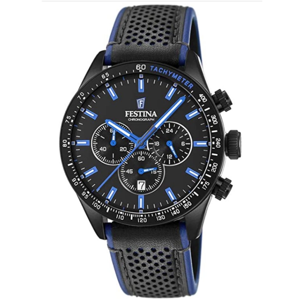 Festina black clearance watch