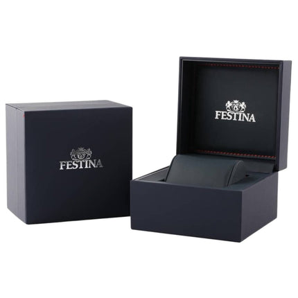 Festina Men's Chronograph Watch F20519/4 With Leather Strap