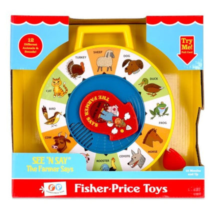 Fisher-Price See N Say Farmer Says Classic Toy Boxed