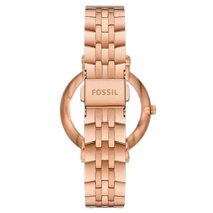 Fossil Ladies Rose Gold Watch ES5185 Back