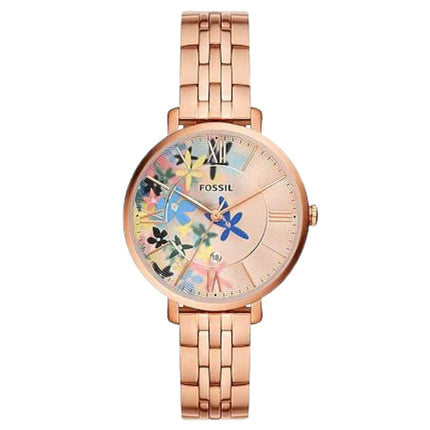 Fossil Ladies Rose Gold Watch ES5185 Front