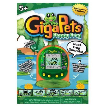 GigaPets Floppy Frog Boxed 
