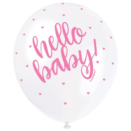 Hello Baby Latex Balloon