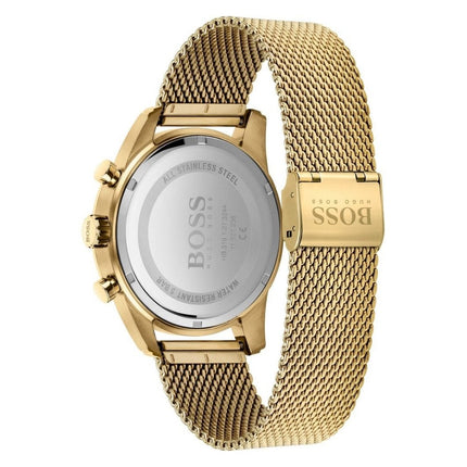 Hugo Boss Gold Chronograph Watch 1513838 Back