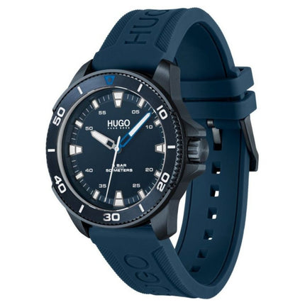 Hugo Boss Street Diver With Silicone Strap 1530223 Side